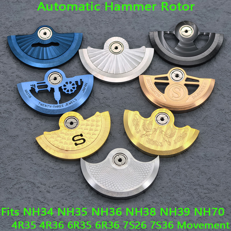 Watch Movement Rotor - Custom NH35 Movement Rotor Oscillating Weight