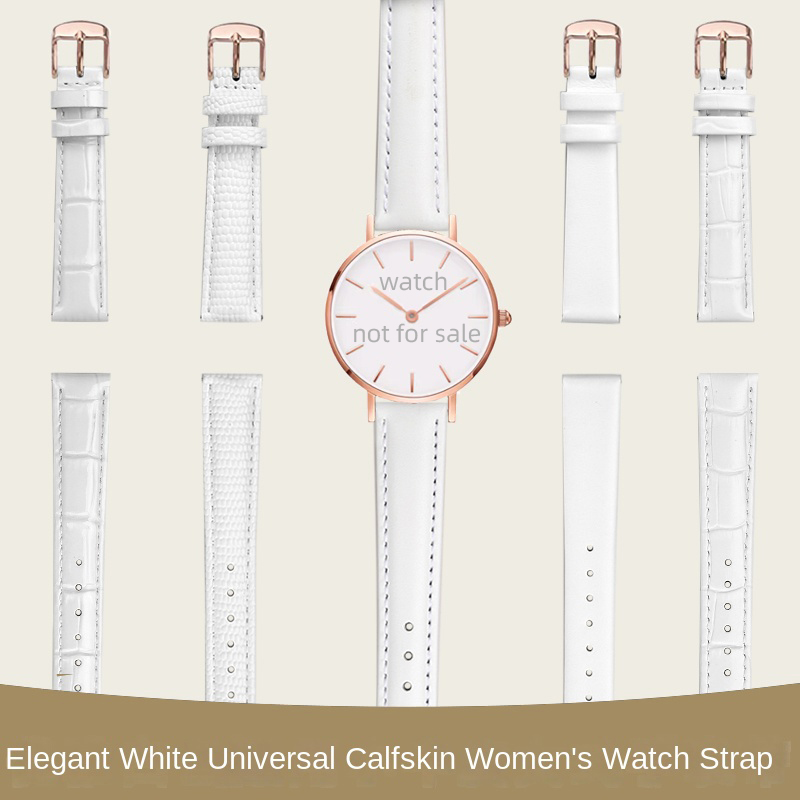 Casio Watches Smartwatch - White watch belt quick release leather
