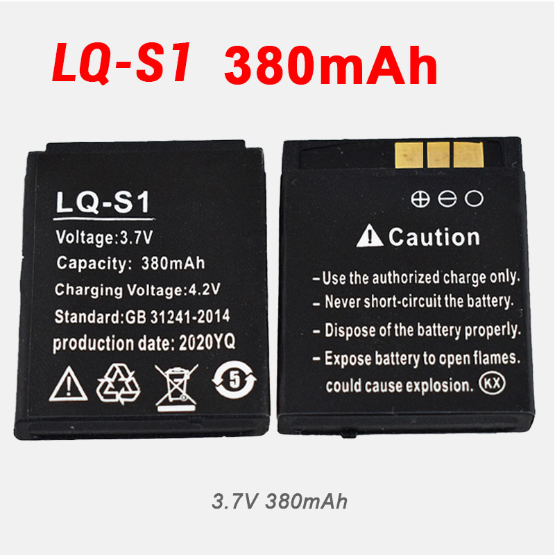 Watch V8 - 380mAh LQ S1 LQS1 Battery 3.7V