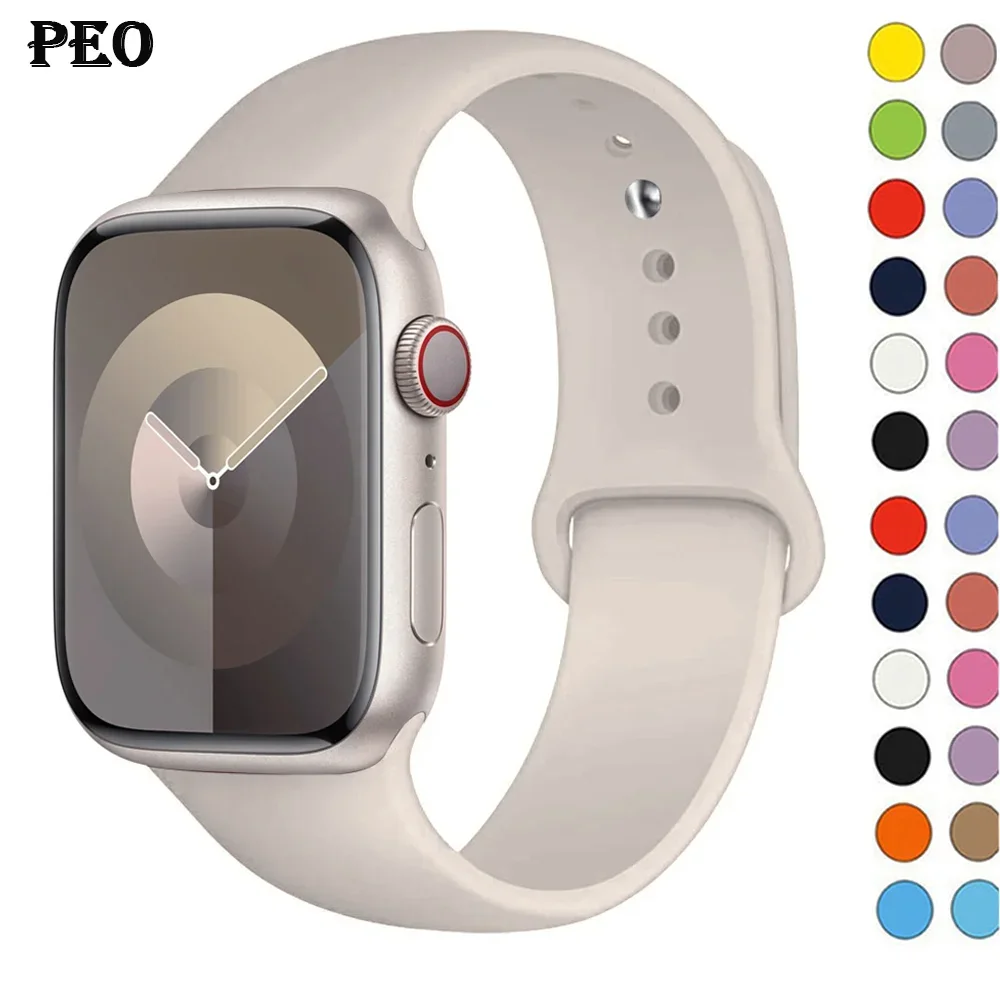 Smartwatch Apple Watches For Men - Silicone Band For Apple Watch strap