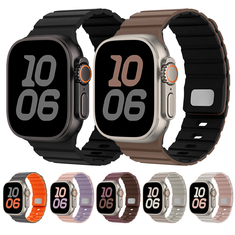 Smartwatch Apple Watches For Men - Magnetic Silicone Strap for Apple watch