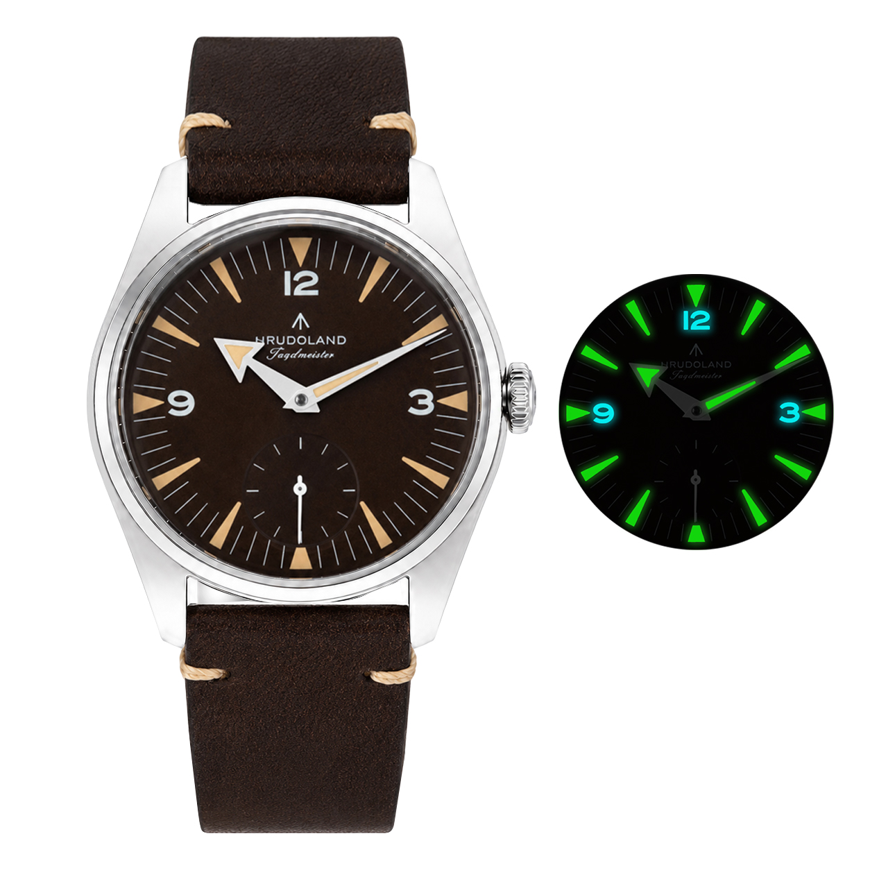 Vintage Digital Watch - HRUODLAND Vintage Field Watch for man