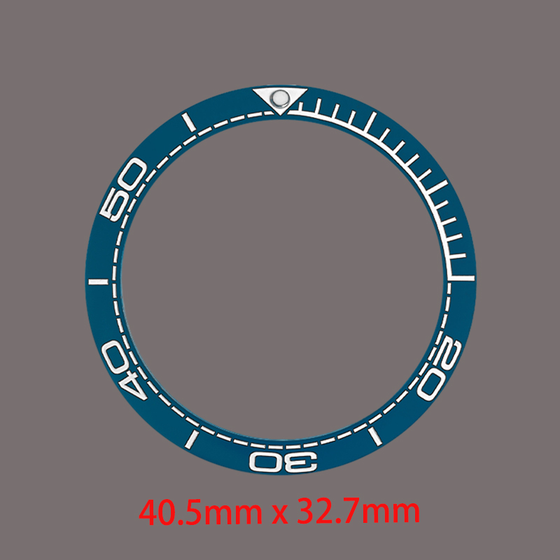40.5mmx32.7mm Curved Ceramic B - đánh giá và giá Watch Bezel Insert