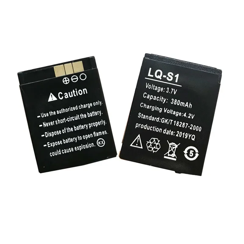 Mới LQ-S1 Pin Sạc 3.7V 380MAh  - đánh giá và giá Watch V8