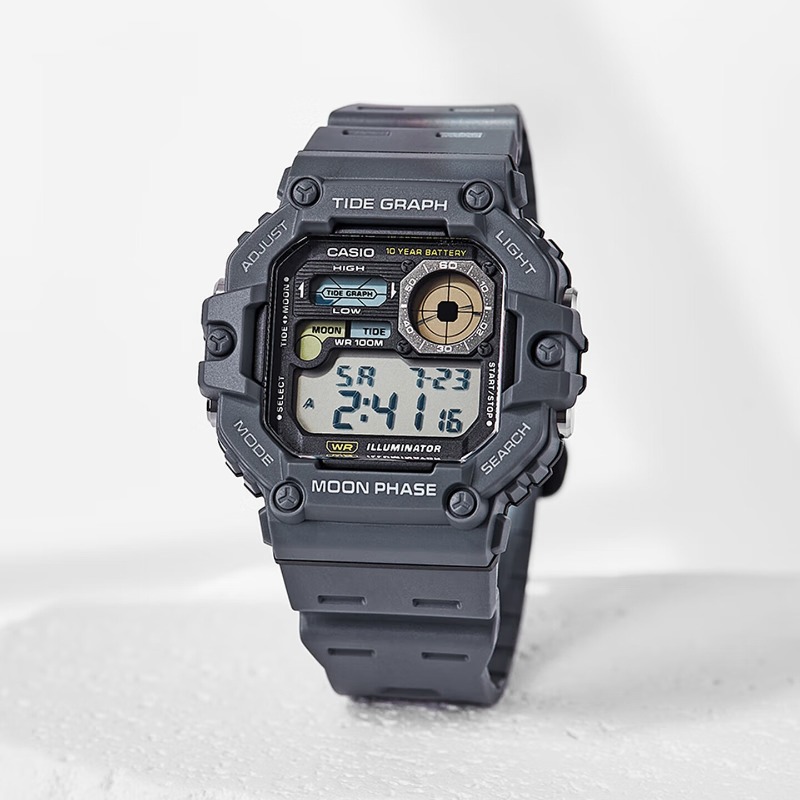 Casio WS-1700H Series Digital  - đánh giá và giá Vintage Digital Watch