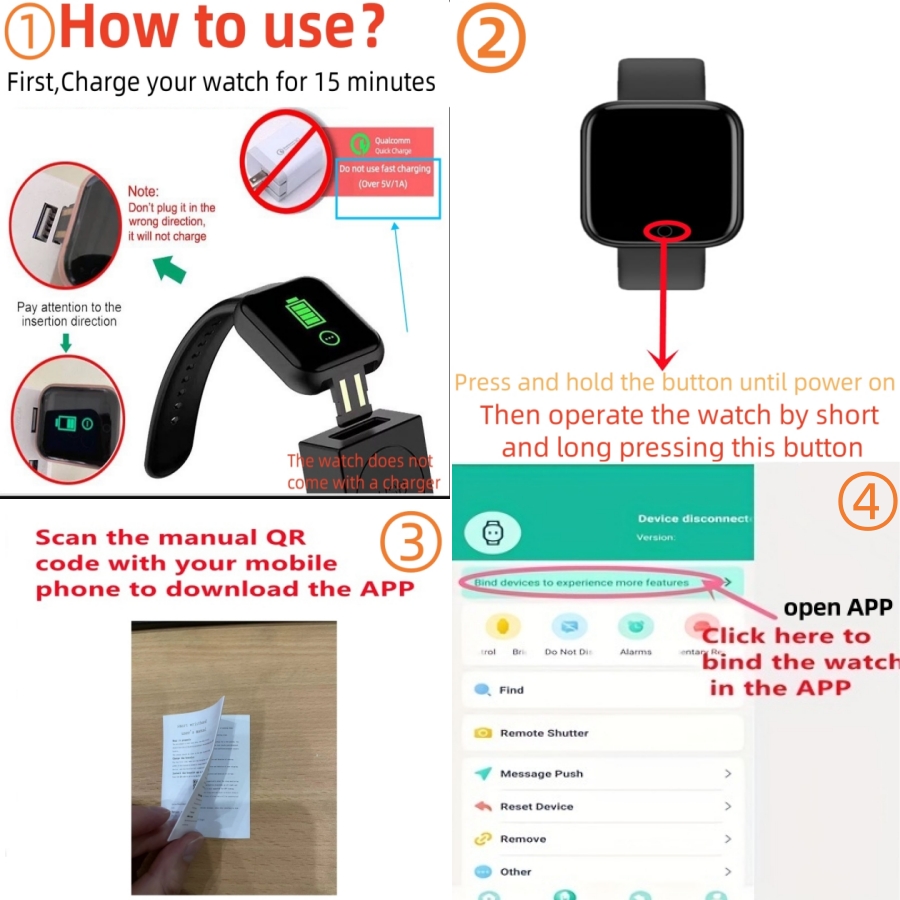 Smart Watch Message Remind Mus - đánh giá và giá Smartwatch Watches Girls