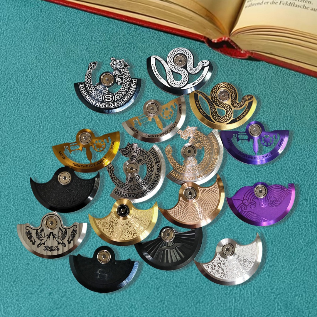 Customized NH35 watch movement - đánh giá và giá Watch Movement Rotor
