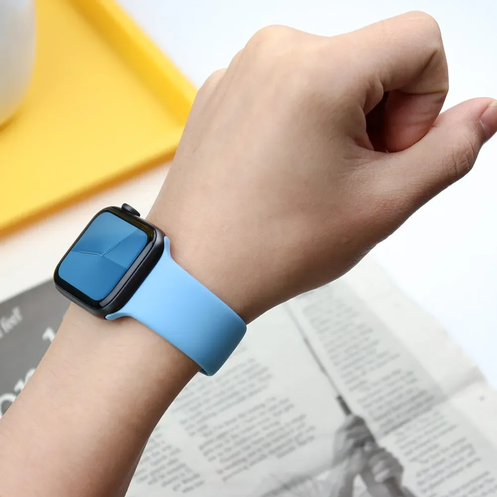 Silicone Band For Apple Watch  - đánh giá và giá Smartwatch Apple Watches For Men
