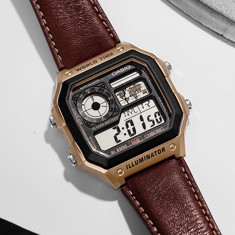 Casio AE-1200WHL-5A Vintage Ro - đánh giá và giá Vintage Digital Watch