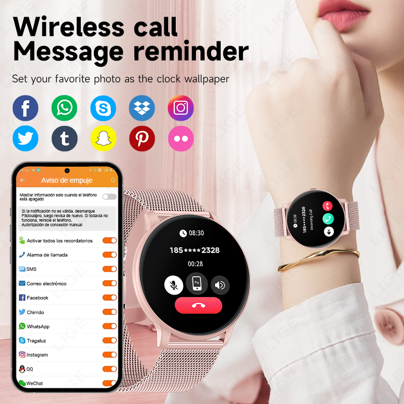 2026 New Women Bluetooth Call  - đánh giá và giá Watches Ladies Smartwatch