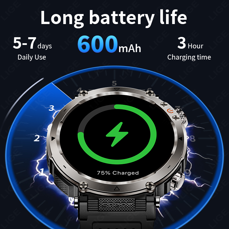 New Military Outdoor Smartwatc - đánh giá và giá Watch Smart Smartwatch