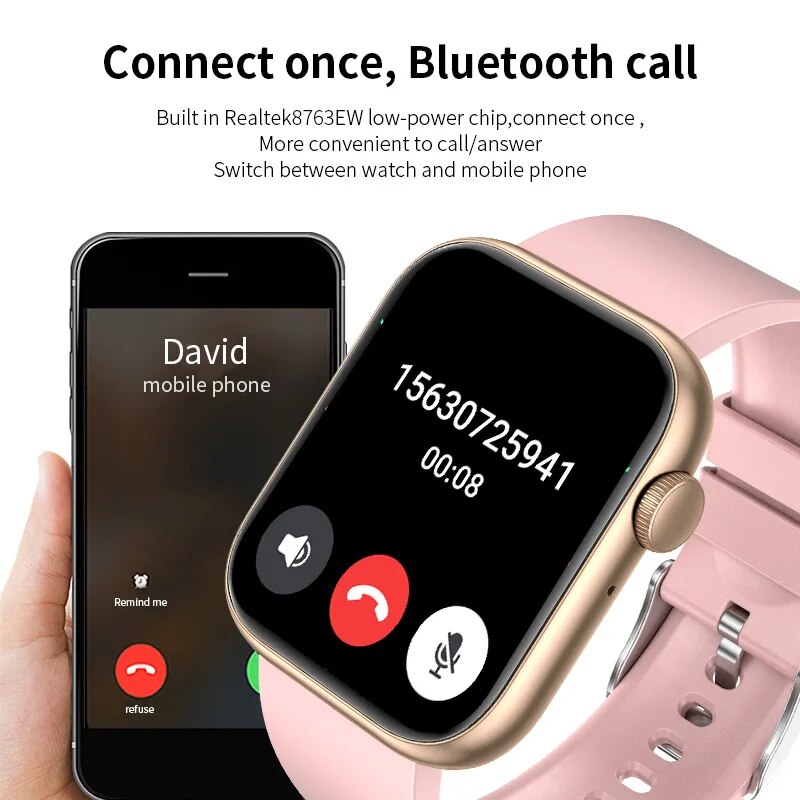 LIGE Bluetooth Call Smartwatch - đánh giá và giá Watches Ladies Smartwatch