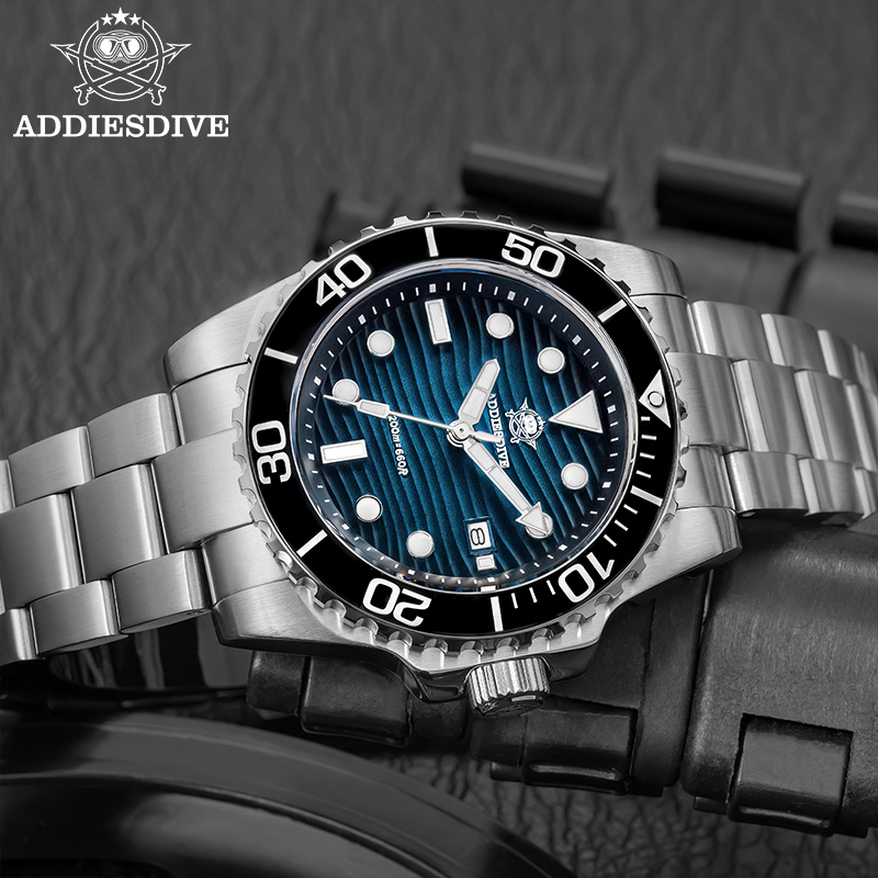 ADDIESDIVE Men's 2115 Quartz W - đánh giá và giá Waterproof Diving Watch