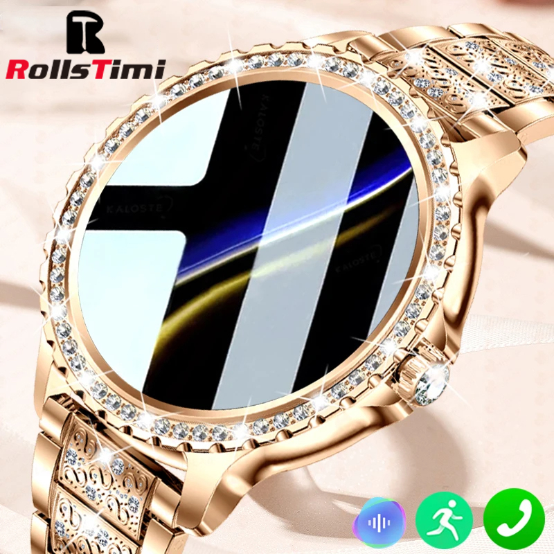 Fashion Luxury Gold Women Smar - đánh giá và giá Watches Ladies Smartwatch