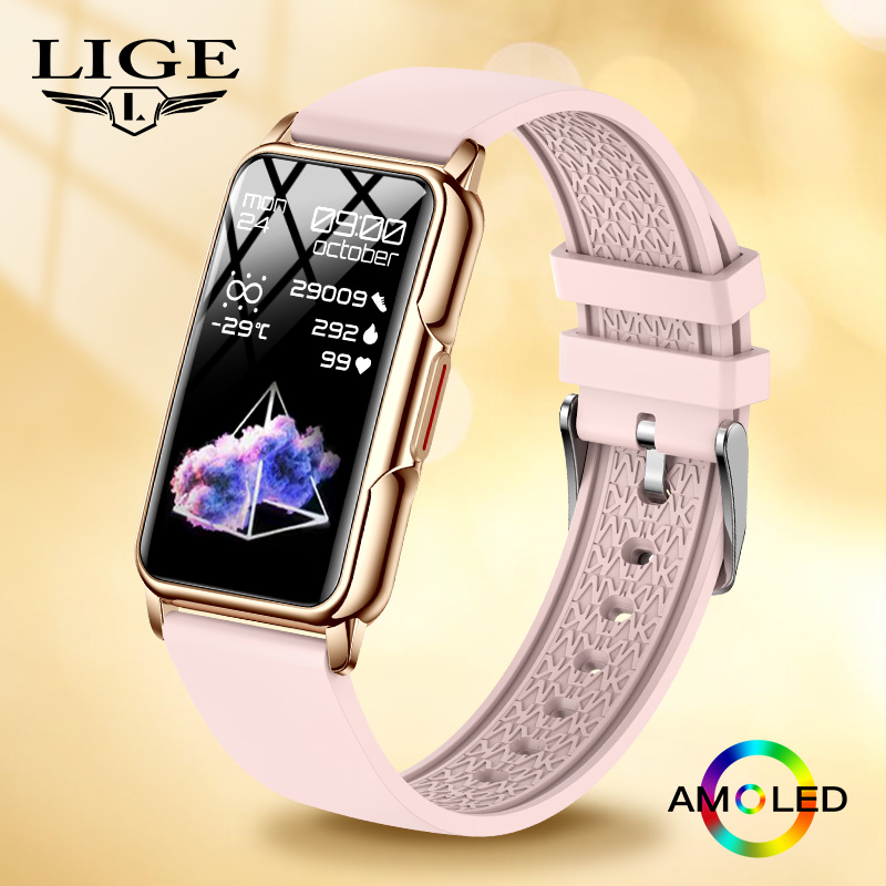 LIGE Pedometer Bluetooth Call  - đánh giá và giá Watches Ladies Smartwatch